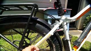 RAD POWER BIKE Accessories Rear Rack JamesBondJB007 [upl. by Klayman251]