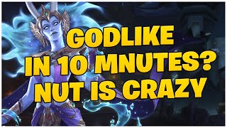 GODLIKE IN 10 MINUTES NUT IS CRAZY S11 SMITE RANKED [upl. by Zohar]