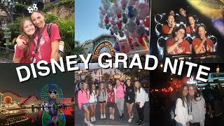 disney grad nite 2024 VLOG [upl. by Rutherfurd]