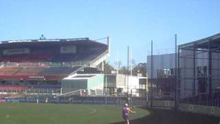 Greg Inglis Freak AFL goal [upl. by Haerdna]