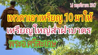 เทวดาเอาเหรียญ 10 บาท มาให้ พระอศรีสะเกษ เหรียญใหญ่ส่ำฝาบาตร ฮ้องมาบอก เอาให้ได้เด้อ 16 พย 67 [upl. by Sieber706]