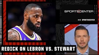 JJ Redick on how the Lakers can move forward after LeBron and Isaiah Stewart’s altercation  SC [upl. by Emorej]