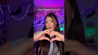 Asmr Triggers I Love 🫶 asmr shorts [upl. by Ungley]