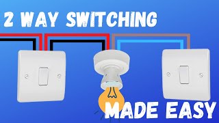 How to wire a dimmer into a 2 way light switch [upl. by Kylander]