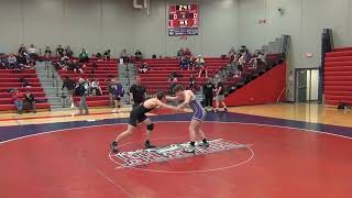 Fibula Fracture  Luke Jenness vs Caleb Watson Indianola Freestyle 04212018 [upl. by Doig]