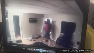 Video shows Kentucky homeowner shoot at intruders [upl. by Sateia]