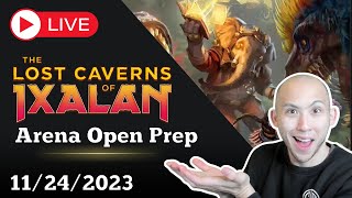 Solving Ixalan Draft  Bo3 Arena Open Prep [upl. by Lotson775]