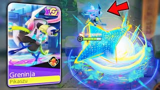 Greninja Default vs Neo Street Style Holowear Comparison  Pokemon Unite [upl. by Reivaxe]