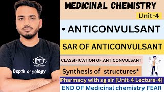 Anticonvulsant  classification of anticonvulsant  mechanism of action of anticonvulsant  SAR [upl. by Anitnauq]