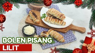 Resep Bolen Pisang Lilit Homemade Legit [upl. by Enytsirk]