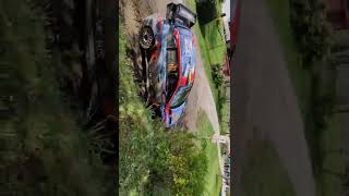 Thierry Neuville Crash  WRC Croatia Rally 2022 [upl. by Malda989]