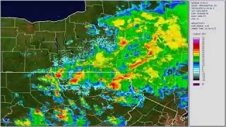 NWS Binghamton NY Radar Loop June 2 1998 [upl. by Nohsram]