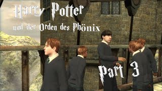 Lets Play Harry Potter udOdP Part 3 DeutschBlindFacecamHD  Mobbing in Hogwarts [upl. by Guimond]