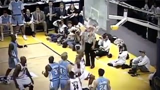 Darvin Ham SHATTERS Backboard vs UNC [upl. by Akoyn]