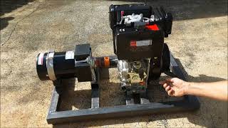 Homemade Diesel Generator [upl. by Rehpotsyrhc157]