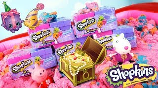 Bajka Świnka Peppa 🎁 Peppa znalazła skarb Shopkinsy w piaskownicy 🎁 po polsku Shopkins saszetki s7 [upl. by Caines]