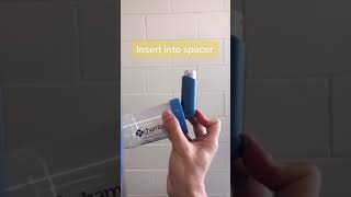 How To Use An Inhaler Spacer Correctly  First Aid Pro [upl. by Faydra]