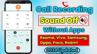 Auto Call Recording Without Announcement Google dialer Any Android Device 2024 New Trick [upl. by Oirrad]