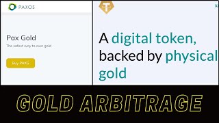 Gold Arbitrage  Paxos Gold vs Tether Gold Pairs Trading Backtest [upl. by Nanyk]