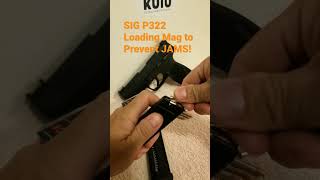 SIG P322  How to Load Mag Properly [upl. by Elin]