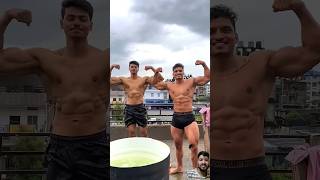 Ye kya ho rha hai baraf waale paani mai lifestyle amazing shorts [upl. by Esyli557]