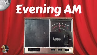 Zenith RG47J AM FM Classic Radio Evening AM Chicago Area [upl. by Bently437]