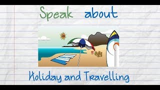 Holiday and Travelling Vocabulary in English [upl. by Ahsia]