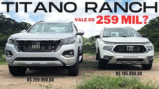 Fiat Titano Ranch 2025 vs Toro Volcano  O confronto das pickups Fiat [upl. by Ibor]