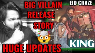 SHAH RUKH KHANS  KING  MOVIE HUGE UPDATE  BIG VILLAIN  RELEASE DATE  SHOOT  SUHANA KHAN [upl. by Lila]