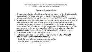 Lecture 3 Phraseology [upl. by Even]