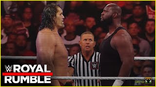 The Great Khali vs Omos  WWE Royal Rumble 2024  First Blood Match [upl. by Colb]