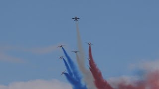 Meeting Aérien GapTallard  Patrouille de France  Display 4K [upl. by Eelram39]