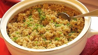 GARLIC QUINOA instead of garlic rice [upl. by Gabler80]