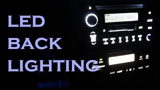 Stereo and HVAC LED Backlighting Upgrade [upl. by Murtha]