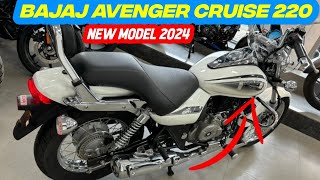 Bajaj Avenger 220 Cruise 2024 New Model Review With Featuresmileagepricedetails [upl. by Yarod]