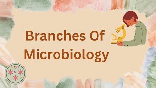 Branches Of Microbiology [upl. by Starobin]