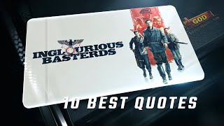 Inglourious Basterds 2009  10 Best Quotes [upl. by Georgeta112]