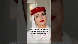 Emirates Cabin Crew Final interview Questions amp Answers 2 howtobecomecabincrew emiratescabincrew [upl. by Tecla362]