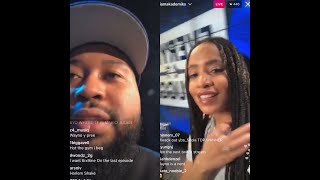 DJ AKADEMIKS FLIRTS WITH NADESKA ON LAST EVERYDAY STRUGGLE TAPING 😍 [upl. by Harikahs695]