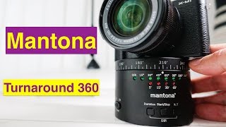 Mantona Turnaround 360 Automatic MotorPanoramakopf [upl. by Esiuolyram]