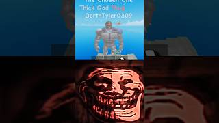 Me now vs then in thick legends 353 Trillion Vs 317 Quadrillion roblox youtubeshorts [upl. by Deedahs]