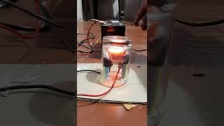 Graphite bulb experiment electrian physics [upl. by Elleirda]