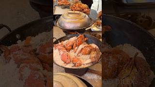 Unique Salt Baked Crab shortsvideo [upl. by Tam]