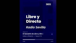 Libre y directo  Sanedrín 25102024 Ser Sevilla [upl. by Mikahs]