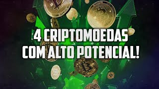 4 CRIPTOMOEDAS PARA COMPRAR URGENTE💰 [upl. by Zurn283]