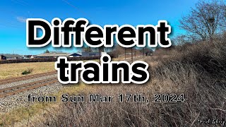 Different trains no 1 [upl. by Yoreel]