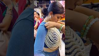 কলকাতা তে DESIGNER BLOUSE এর দারুন COLLECTION WEDDING GUIDE minivlog dailyvlog dailyshorts gold [upl. by Baese]