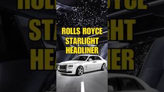 Rolls Royce Starlight Headliner shorts rollsroyce car [upl. by Lem]