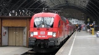 A lipcsei főpályaudvar  The main railway station of Leipzig [upl. by Savadove]