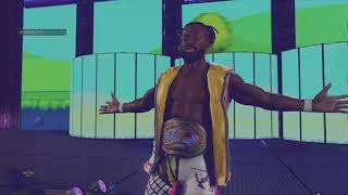 Kofi Kingston vs The Miz Intercontinental Championship [upl. by Eserahc]